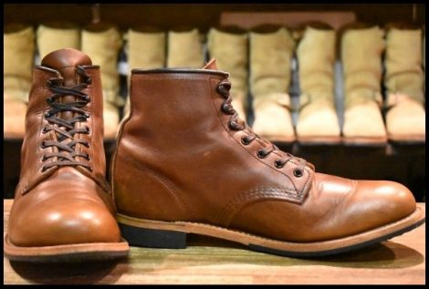 【10D 箱付 良品 24年】レッドウィング 9422 ベックマン シガー エクスカリバー プレーントゥ 9016 9416 ブーツ redwing HOPESMORE