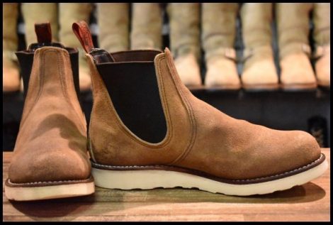 【8.5D 良品 08年】レッドウィング 8898 チェルシーランチャー ミュールスキナー 3192 サイドゴア ブーツ redwing HOPESMORE