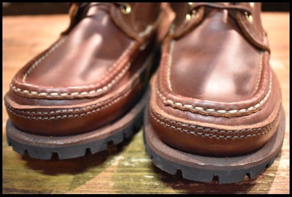 9E 箱付 未使用 白タグ】RUSSELL MOCCASIN ラッセルモカシン