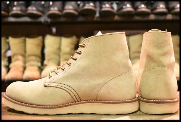 廃盤】RED WING 8167ベージュ スエード ブーツ 8E 26㎝ - メルカリ