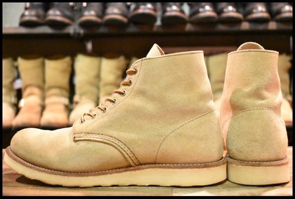 REDWING レッドウイング8167 8E 26cm ベージュ　ブーツ 廃盤 レッドウィング 8167 REDWING クラシックラウンド ベージュ