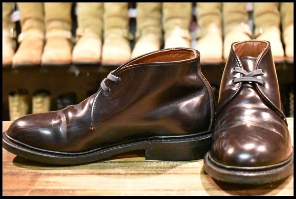 【7.5D 良品 15年】レッドウィング 9095 キャバリー チャッカ 茶 ブラウン シガー エスカイヤ 短靴 ブーツ redwing HOPESMORE