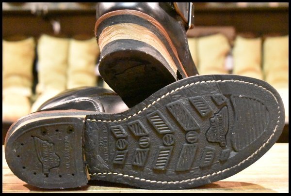 9D 良品 14年】レッドウィング 9268 エンジニア 黒 ブラック