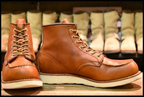 【10D 良品 22年】レッドウィング 875 アイリッシュセッター 茶 オロレガシー モックトゥ レースアップ ブーツ redwing HOPESMORE