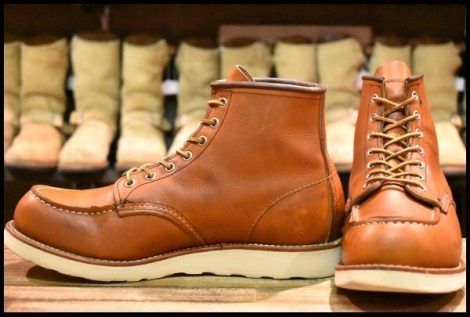 【10D 良品 22年】レッドウィング 875 アイリッシュセッター 茶 オロレガシー モックトゥ レースアップ ブーツ redwing HOPESMORE