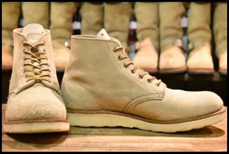 【8.5D 良品 09年】レッドウィング 8167 スエード アイリッシュセッター ホーソーンアビレーン 編み上げ ブーツ redwing HOPESMORE