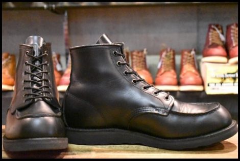 【10.5D 良品 SHIPS別注 20年】レッドウイング 8137 アイリッシュセッター 黒 ブラッククローム SHIPS ブーツ redwing HOPESMORE