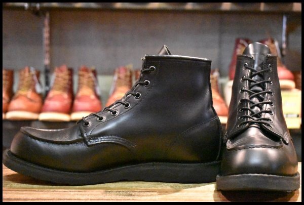 【10.5D 良品 SHIPS別注 20年】レッドウイング 8137 アイリッシュセッター 黒 ブラッククローム SHIPS ブーツ redwing HOPESMORE