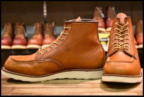 【9.5E 良品 22年】レッドウィング 875 アイリッシュセッター 茶 オロレガシー モックトゥ 編み上げ ブーツ redwing HOPESMORE
