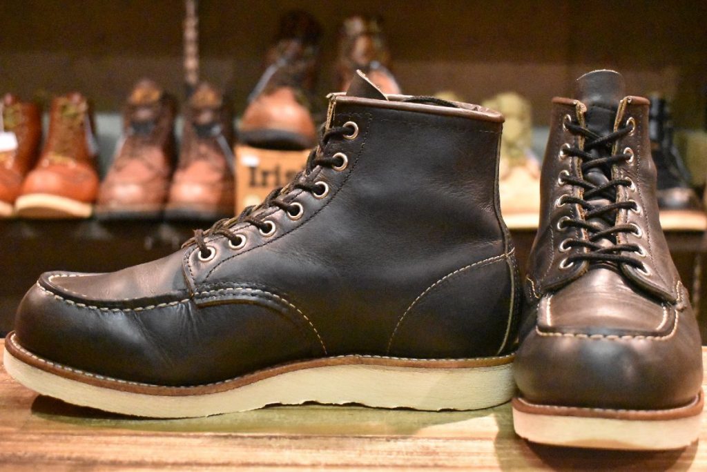【8D 良品 18年】レッドウィング 8890 アイリッシュセッター チャコール ラフ＆タフ モック レースアップ ブーツ redwing HOPESMORE