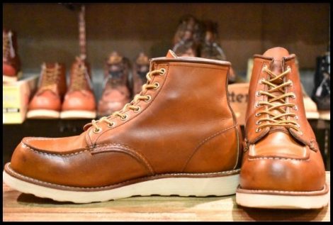 【9.5E 良品 22年】レッドウィング 875 アイリッシュセッター 茶 オロレガシー モックトゥ レースアップ ブーツ redwing HOPESMORE