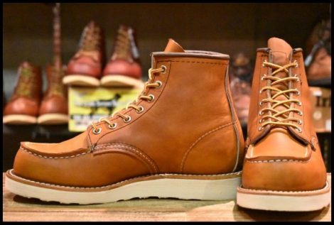 【6E 美品 23年】レッドウィング 875 アイリッシュセッター 茶 オロレガシー モックトゥ レースアップ 編み上げ ブーツ redwing HOPESMORE