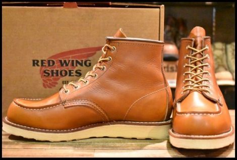 【9E 箱付 美品 20年】レッドウィング 875 アイリッシュセッター 茶 オロレガシー モックトゥ レースアップ ブーツ redwing HOPESMORE