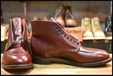 【10D 未使用 15年】レッドウィング 9091 ジラード ブラックチェリー フェザーストーン ベックマン ブーツ redwing HOPESMORE