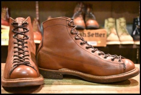 【7.5D 良品 18年】レッドウィング 2996 ワイドパネル ラインマン ブラウン シガー リタン LTT レースアップ ブーツ redwing HOPESMORE