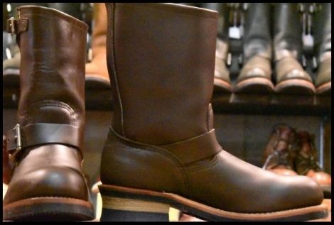 【8D 美品 09年】レッドウィング 2967 エンジニア 茶 チョコレート クローム ブラウン スチールトゥ 2269 ブーツ redwing HOPESMORE