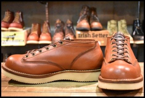 【UK9 美品】VIBERG ヴァイバー オックスフォードLTT ビブラム2021 短靴 編み上げ シューズ ブーツ ヴァイバーグ HOPESMORE