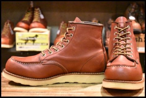 【7.5D 良品 11年】レッドウィング 9106 アイリッシュセッター 赤茶 レッド ブラウン モックトゥ 8875 ブーツ redwing HOPESMORE