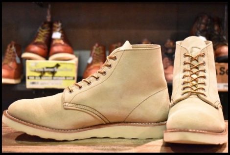 【10D 良品 12年】レッドウィング 8167 スエード アイリッシュセッター ホーソーンアビレーン プレーントゥ ブーツ redwing HOPESMORE