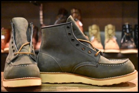 【7.5EE 箱付 DEAD サイド羽タグ 00年】レッドウィング 2883 アイリッシュセッター グリーン ヌバック 緑 ブーツ redwing HOPESMORE