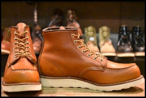 【10D 美品 22年】レッドウィング 875 アイリッシュセッター 茶 オロレガシー レースアップ 編み上げ ブーツ redwing HOPESMORE