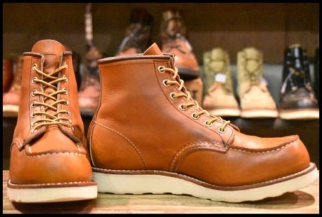 【7E 良品 22年】レッドウィング 875 アイリッシュセッター 茶 オロレガシー モックトゥ レースアップ ブーツ redwing HOPESMORE