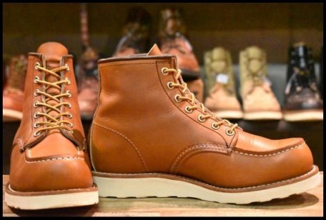 【7E 美品 24年】レッドウィング 875 アイリッシュセッター 茶 オロレガシー モックトゥ レースアップ ブーツ redwing HOPESMORE