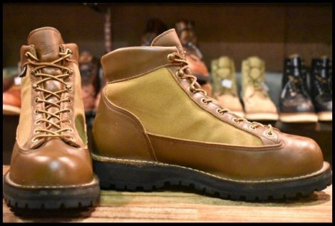 【10EE 良品 白タグ】Danner ダナーライト 30420X 茶 ブラウン カーキ ゴアテックス GORE-TEX 編み上げ ハイキング ブーツ HOPESMORE