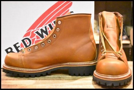 【8D 箱付 DEAD 04年】レッドウィング 2903 モンキーブーツ ブラウン 茶 ビブラム 編み上げ レースアップ redwing HOPESMORE