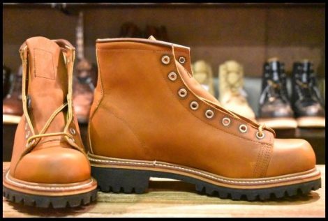 【8D 箱付 DEAD 04年】レッドウィング 2903 モンキーブーツ ブラウン 茶 ビブラム 編み上げ レースアップ redwing HOPESMORE