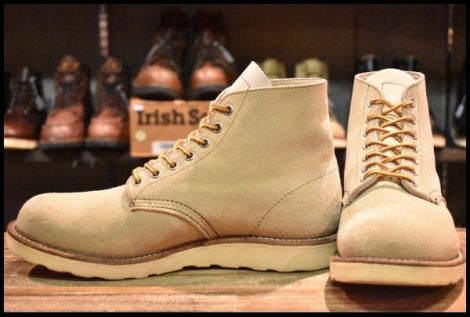 【8.5D 良品 09年】レッドウィング 8167 スエード アイリッシュセッター ホーソーンアビレーン 編み上げ ブーツ redwing HOPESMORE
