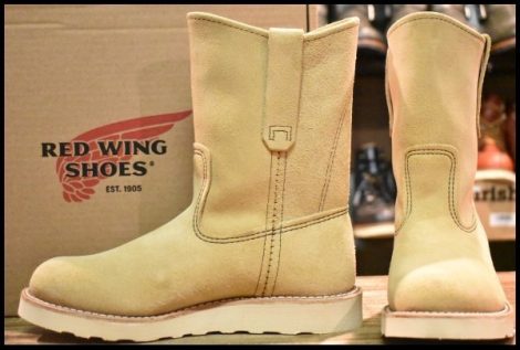 【5.5D 箱付 未使用 16年】レッドウィング 8168 スエード ペコス ホーソーンアビレーンラフアウト ブーツ redwing pecos HOPESMORE
