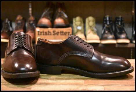 【7D 箱付 美品 15年】レッドウィング 9086 ミルワンブルーチャー オックスフォード MIL-1 シガー エスカイヤ ブーツ redwing HOPESMORE