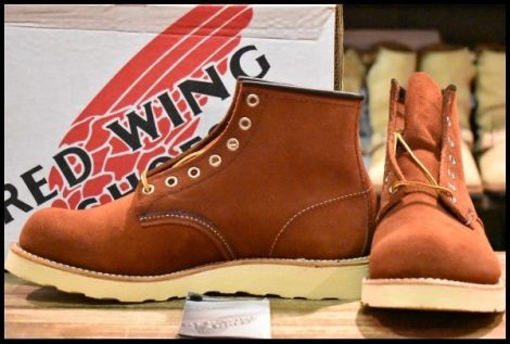 【8D 箱付 DEAD 05年】レッドウィング 8811 アイリッシュセッター 赤茶 スエード カッパー ラフアウト ブーツ redwing HOPESMORE