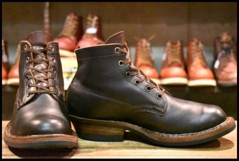 【6.5E 良品】WHITE’S ホワイツ セミドレス ブラウン 茶 ビブラム430シングル レースアップ 編み上げ ブーツ HOPESMORE