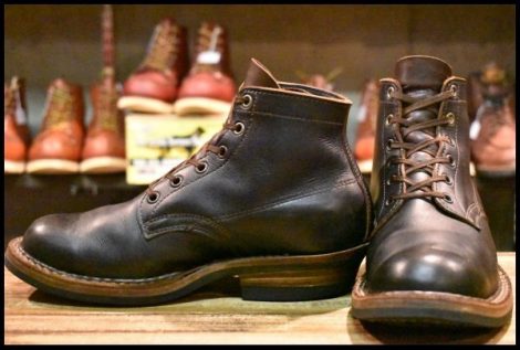 【6.5E 良品】WHITE’S ホワイツ セミドレス ブラウン 茶 ビブラム430シングル レースアップ 編み上げ ブーツ HOPESMORE