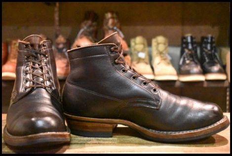 【10.5E 箱付 良品】WHITE’S ホワイツ 2332W セミドレス ブラウンドレス 茶 ビブラム430シングル 編み上げ ブーツ HOPESMORE