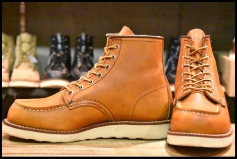 【6.5E 美品 22年】レッドウィング 875 アイリッシュセッター 茶 オロレガシー レースアップ 編み上げ ブーツ redwing HOPESMORE