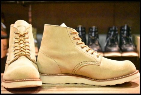 【8E 良品 16年】レッドウィング 8167 スエード アイリッシュセッター ホーソーンアビレーン プレーントゥ ブーツ redwing HOPESMORE