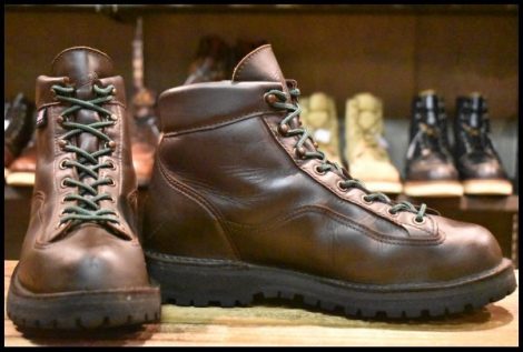 【8.5EE 良品 白タグ】Danner ダナー エクスプローラー 45200X ブラウン 茶 GORE-TEX ゴアテックス レースアップ ブーツ HOPESMORE