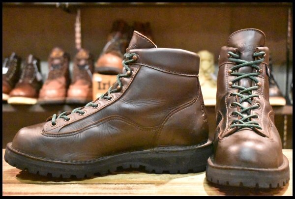 【8.5EE 良品 白タグ】Danner ダナー エクスプローラー 45200X ブラウン 茶 GORE-TEX ゴアテックス レースアップ ブーツ HOPESMORE