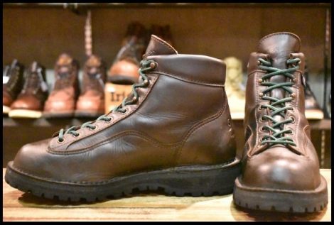 【8.5EE 良品 白タグ】Danner ダナー エクスプローラー 45200X ブラウン 茶 GORE-TEX ゴアテックス レースアップ ブーツ HOPESMORE