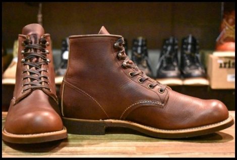 【9D 箱付 美品 24年】レッドウィング 3340 ブラックスミス ブラウン ブライアー オイルスリックレザー 茶 ブーツ redwing HOPESMORE