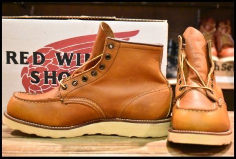 【9.5E DEAD サイド羽タグ 99年】レッドウィング 875 アイリッシュセッター 赤茶 オロイジナル モックトゥ ブーツ redwing HOPESMORE
