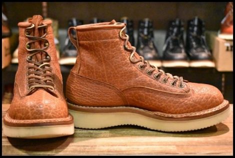 【9E 美品】WHITE’S ホワイツ ノースウエストLTT ブルハイド レザーライニング ビブラム 編み上げ ブーツ HOPESMORE