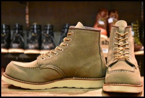 【8.5D 美品 ナイジェルケーボン別注 11年】レッドウィング 8139 スエード アイリッシュセッター セージ モハヴェ redwing HOPESMORE