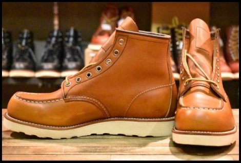 【8.5D 未使用 16年】レッドウィング 875 アイリッシュセッター 茶 オロレガシー モックトゥ レースアップ ブーツ redwing HOPESMORE