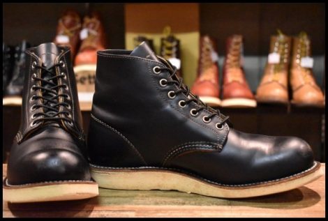 【8D 良品 16年】レッドウィング 9870 アイリッシュセッター ブラック クローンダイク 黒 編み上げ ブーツ redwing HOPESMORE