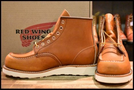 【7.5E 箱付 未使用 24年】レッドウィング 875 アイリッシュセッター 茶 オロレガシー モックトゥ レースアップ ブーツ redwing HOPESMORE