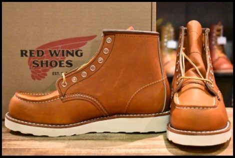 【7E 箱付 未使用 24年】レッドウィング 875 アイリッシュセッター 茶 オロレガシー モックトゥ レースアップ ブーツ redwing HOPESMORE